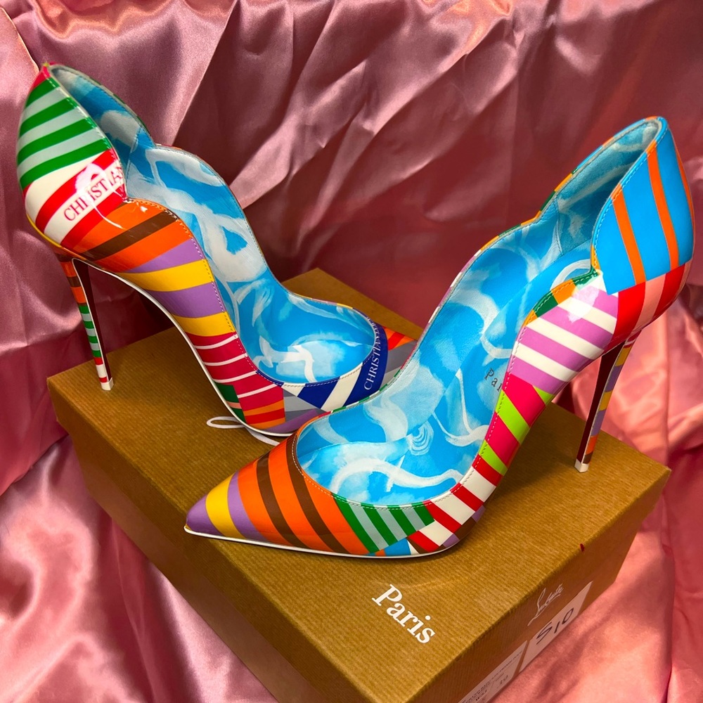 New Christian Louboutin Hot Chick Multi Size 39